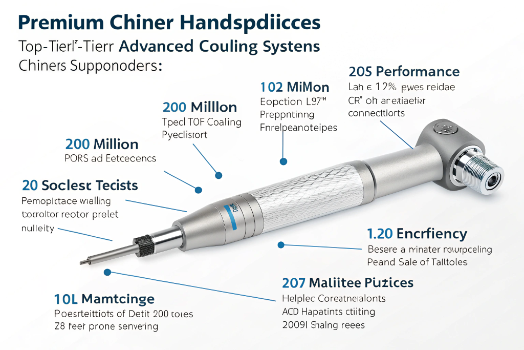 Premium dental handpiece for industrial OEM supply chain