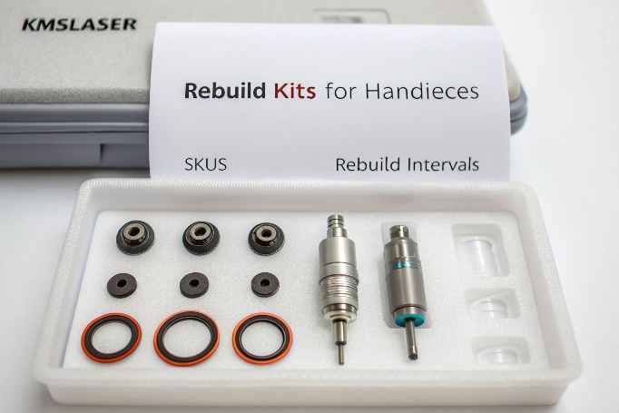 Kit de reconstrucción para piezas de mano de terapia de ondas de choque de KMSLASER (ID#3)