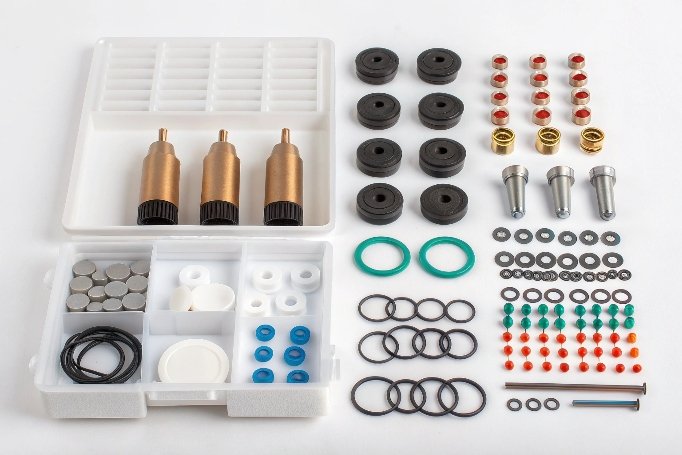 Kit organizado de piezas de repuesto para máquinas de belleza (ID#5)