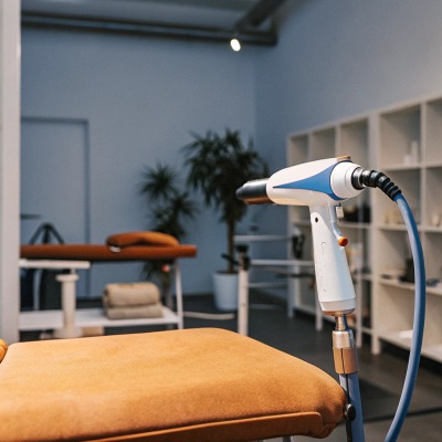 Dispositivo de terapia láser en entorno clínico (ID#1)