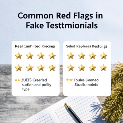 Señales de alerta comunes en testimonios falsos (ID#2)