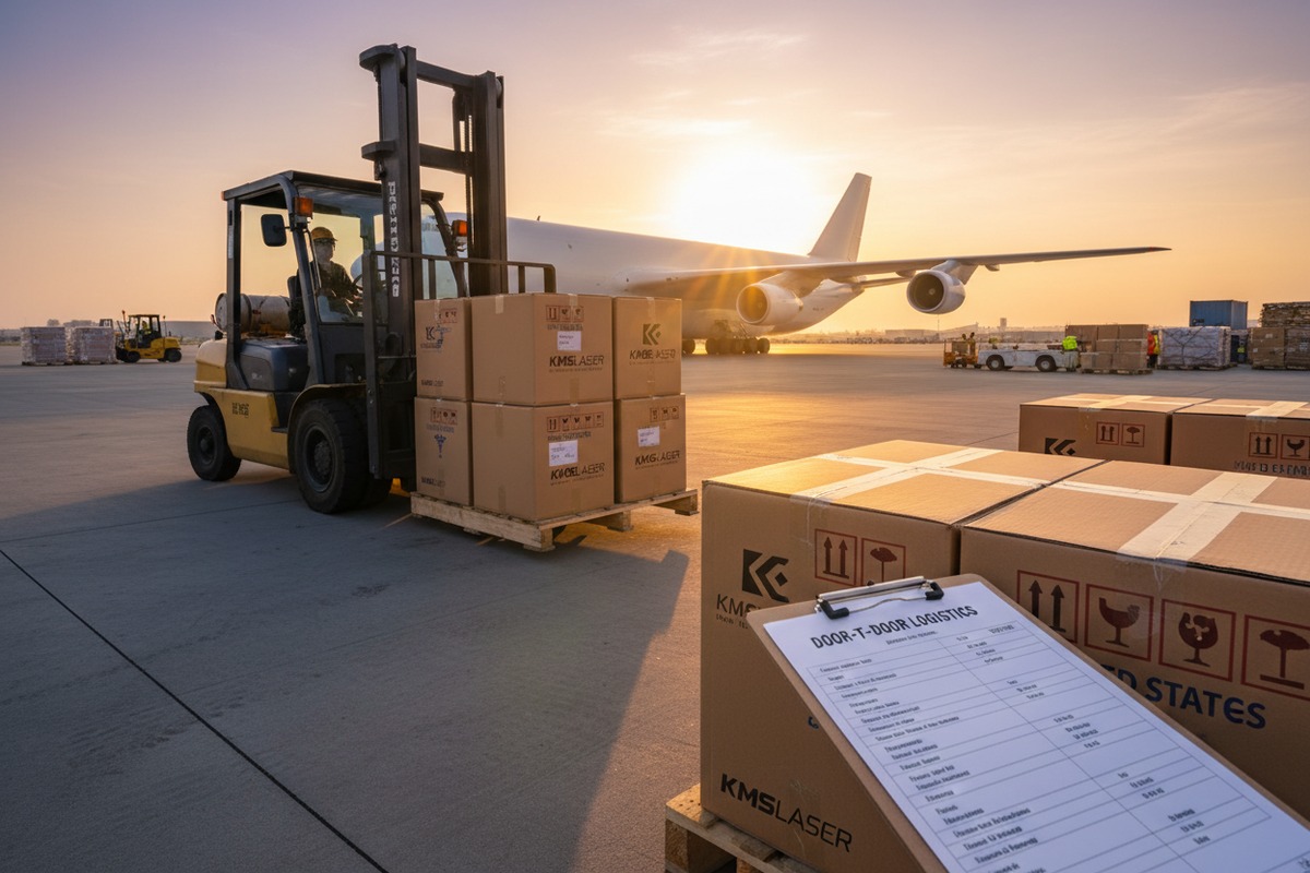 Logistikkosten und Lieferzeiten für den Versand von Tisch- im Vergleich zu tragbaren Stoßwellenmaschinen (ID#5)