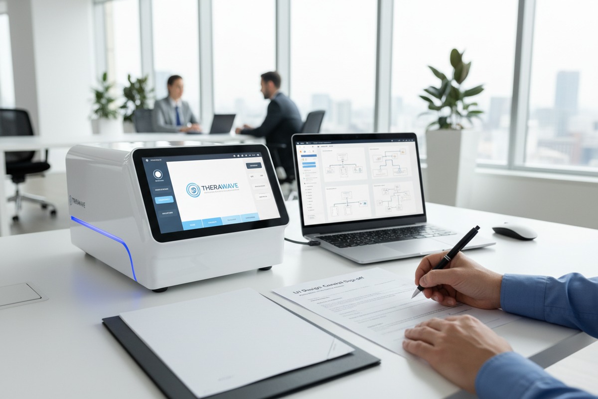 UI localization and multi-language support for international shockwave therapy machine brands (ID#5)