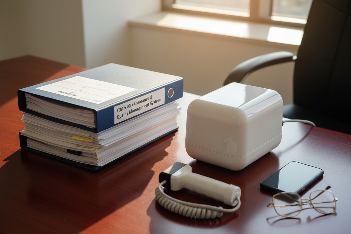 Verifying Compliance Documentation Verifying essential documentation for US MDR compliance of shockwave therapy machine suppliers (ID#2)