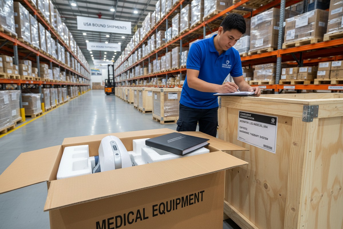 Supplier management of GUDID data submission and pre-shipment inspection for customs compliance (ID#5)