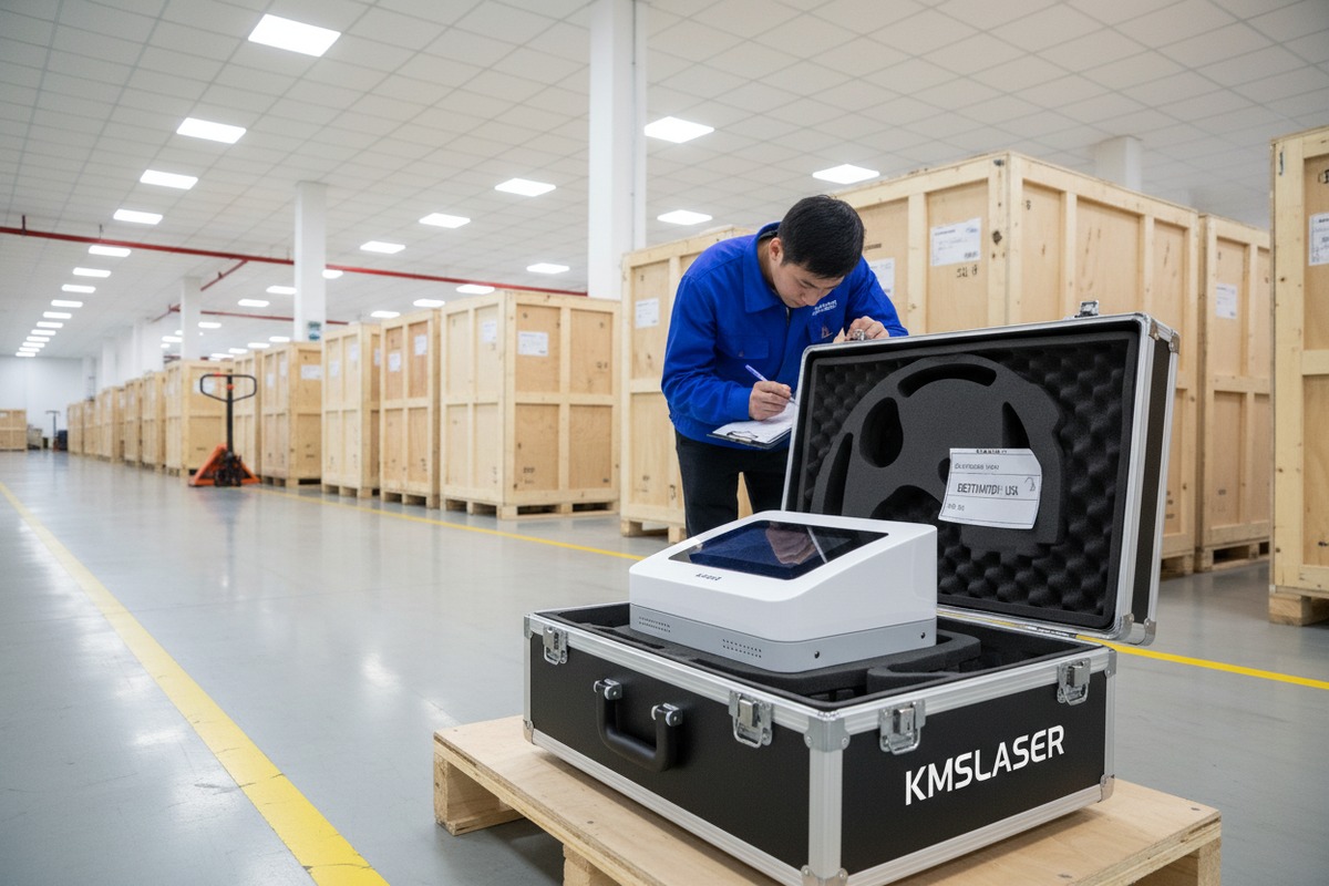 Coûts d'expédition internationaux pour les réparations Logistique d'expédition internationale et responsabilité des coûts pour la réparation en usine d'équipements laser médicaux (ID#4)