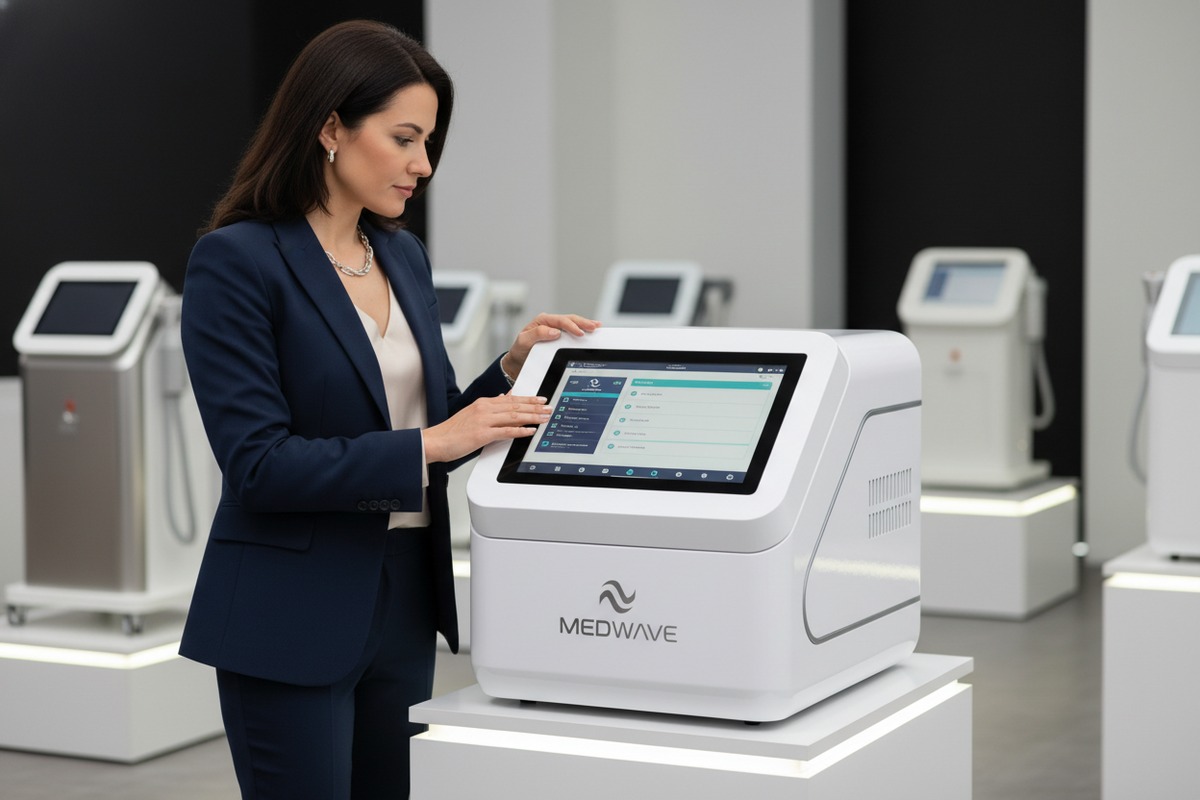 Custom Power Output Levels Customizable power output levels and software protocols for private-label shockwave therapy machines (ID#3)