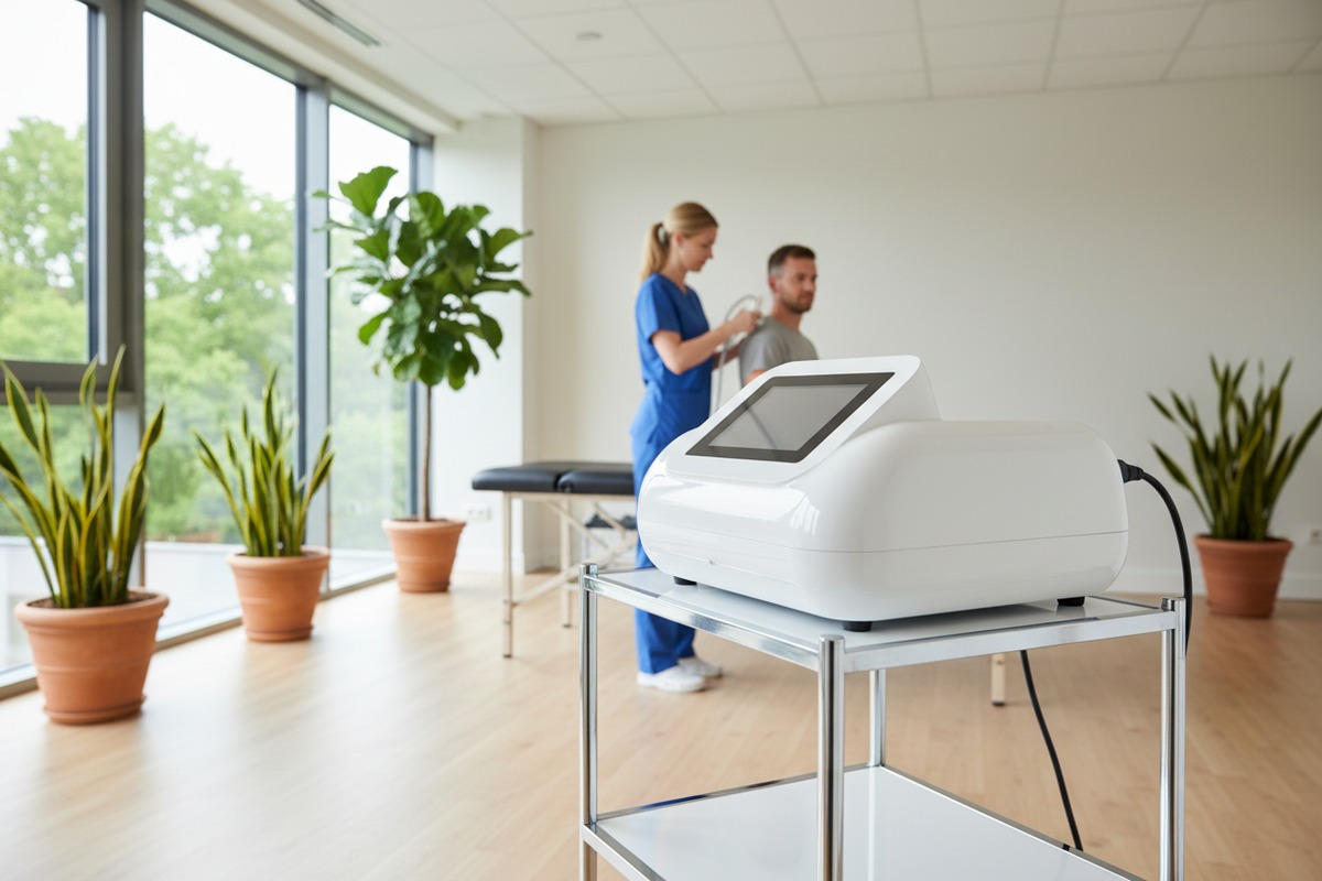 Stable Clinical Power Delivery Stable power delivery and thermal management for high-volume clinical shockwave therapy use (ID#4)