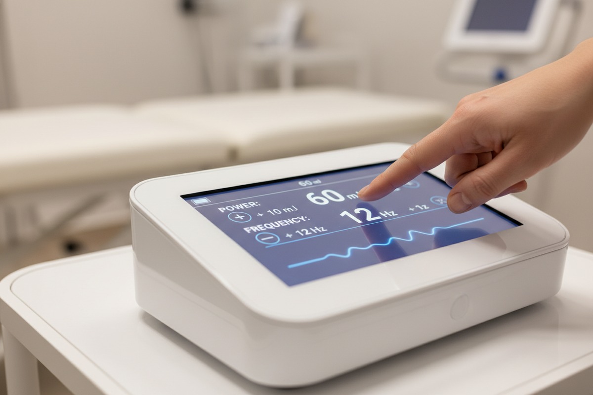 Professional Salon Power Specifications Professional shockwave therapy specifications for diverse salon and clinic rehabilitation applications (ID#5)