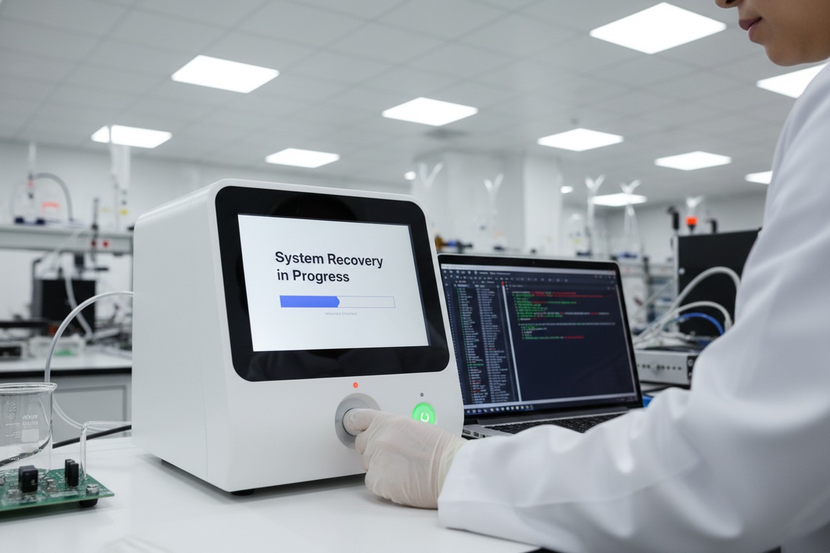 Verifying Software Auto-Restart Reliability Verifying shockwave machine software auto-restart reliability through live crash recovery demonstrations (ID#2)