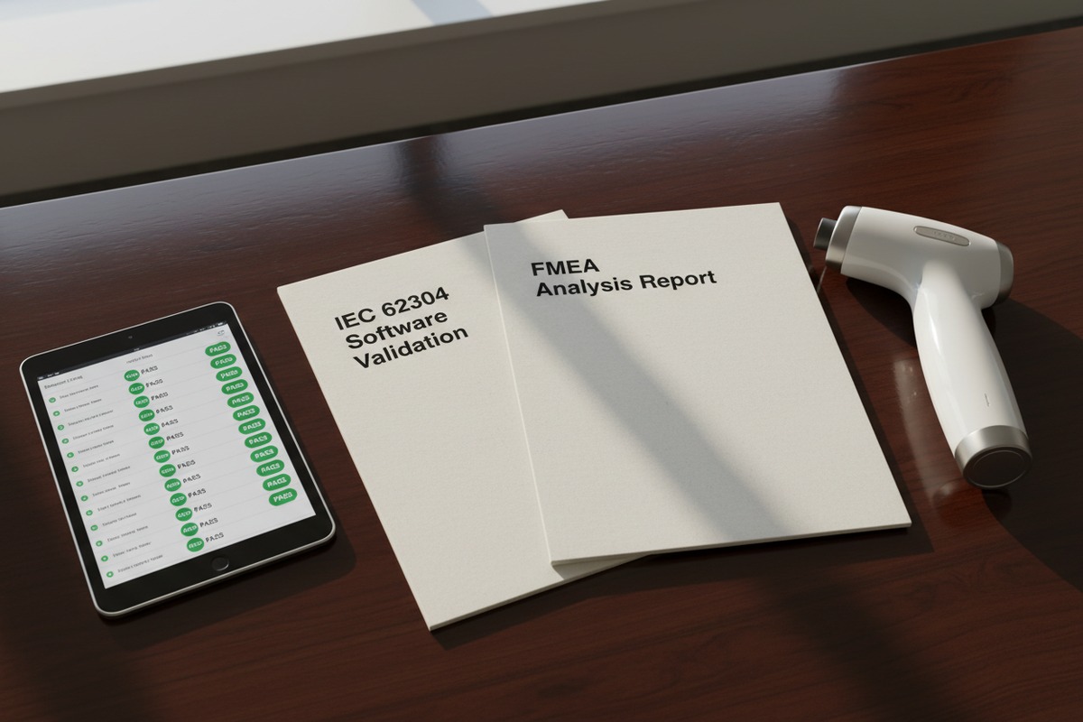 Software Crash Recovery Documentation Technical documentation and software validation reports for shockwave therapy machine crash recovery (ID#3)