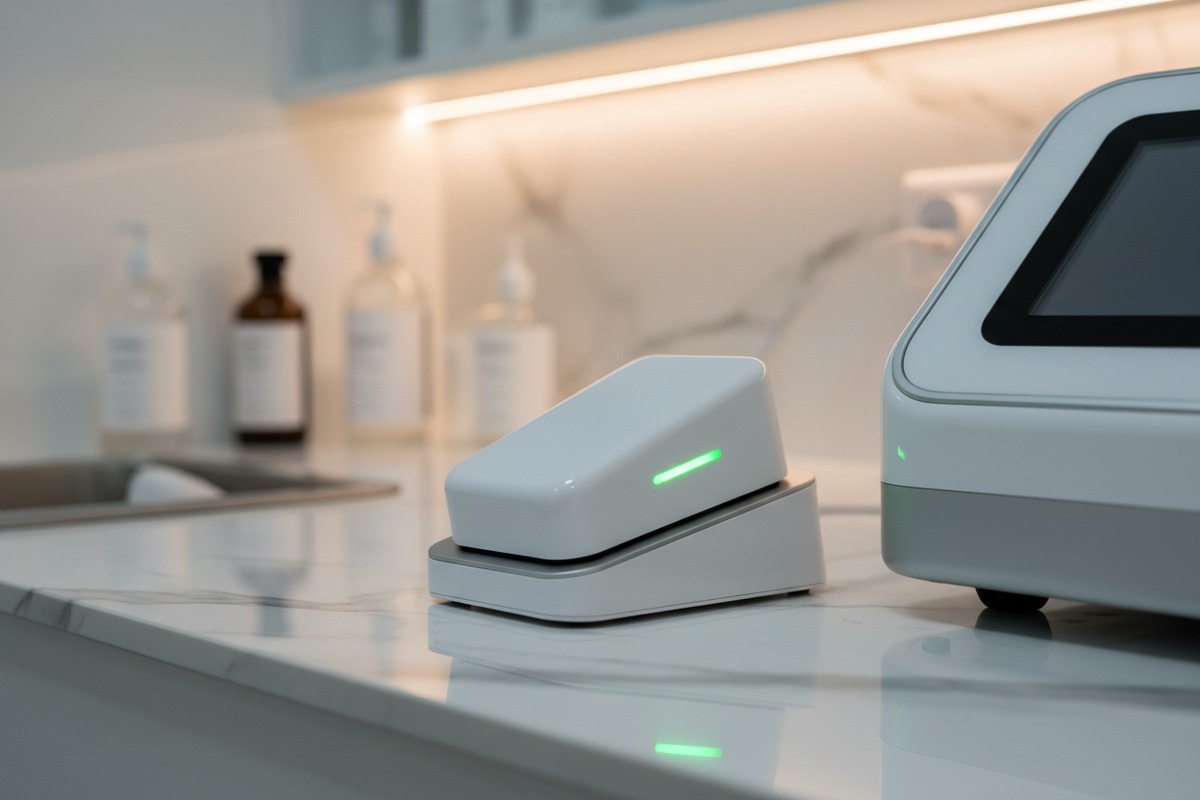 Battery life and charging specifications for private-label shockwave therapy machine wireless footswitches (ID#3)