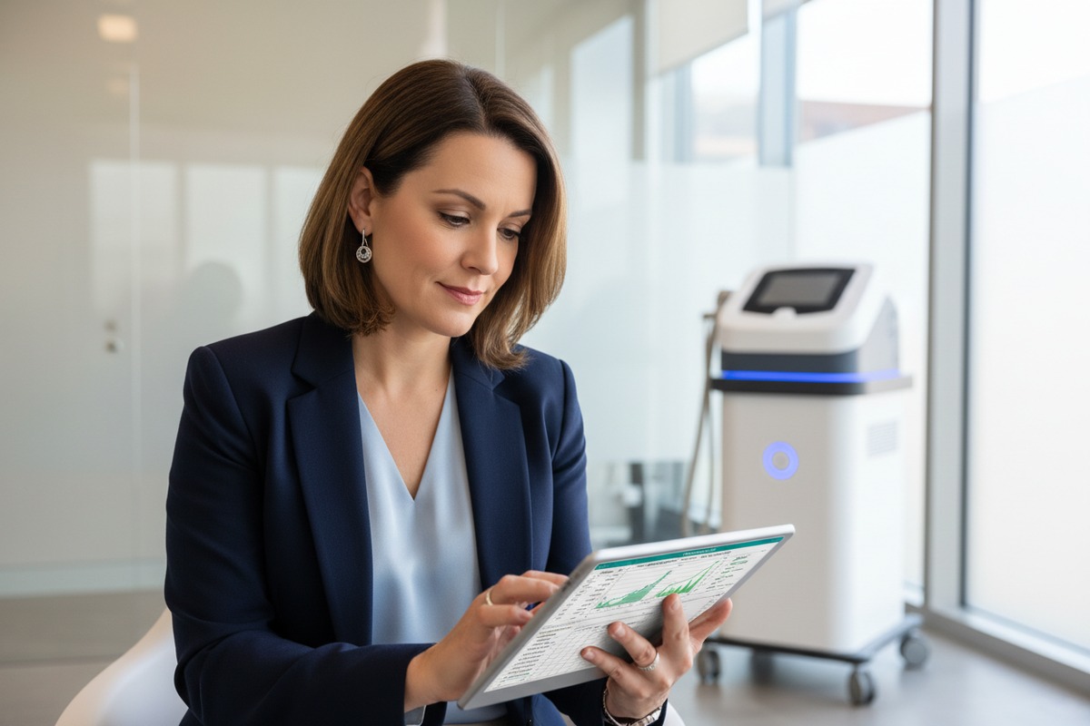 Evaluating ROI for shockwave therapy machines in US integrative health centers (ID#1)