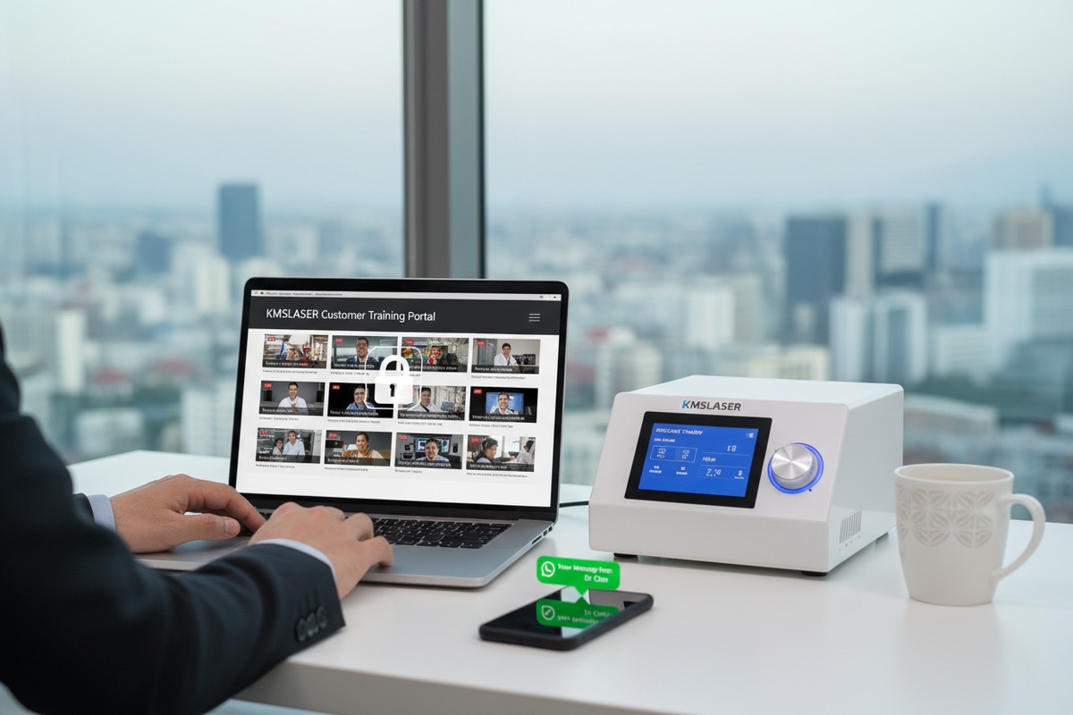 Zugang zu professionellen Schulungsvideos Zugriff auf professionelle Schulungsvideos zur Stoßwellentherapie über Lieferantenportale und Online-Videotheken (ID#2)