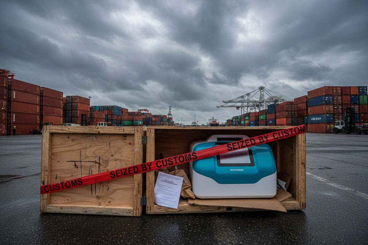 Geschäftsrisiken beim Import von Stoßwellengeräten ohne ordnungsgemäße FDA 510(k)-Freigabe und -Zertifizierung (ID#3)