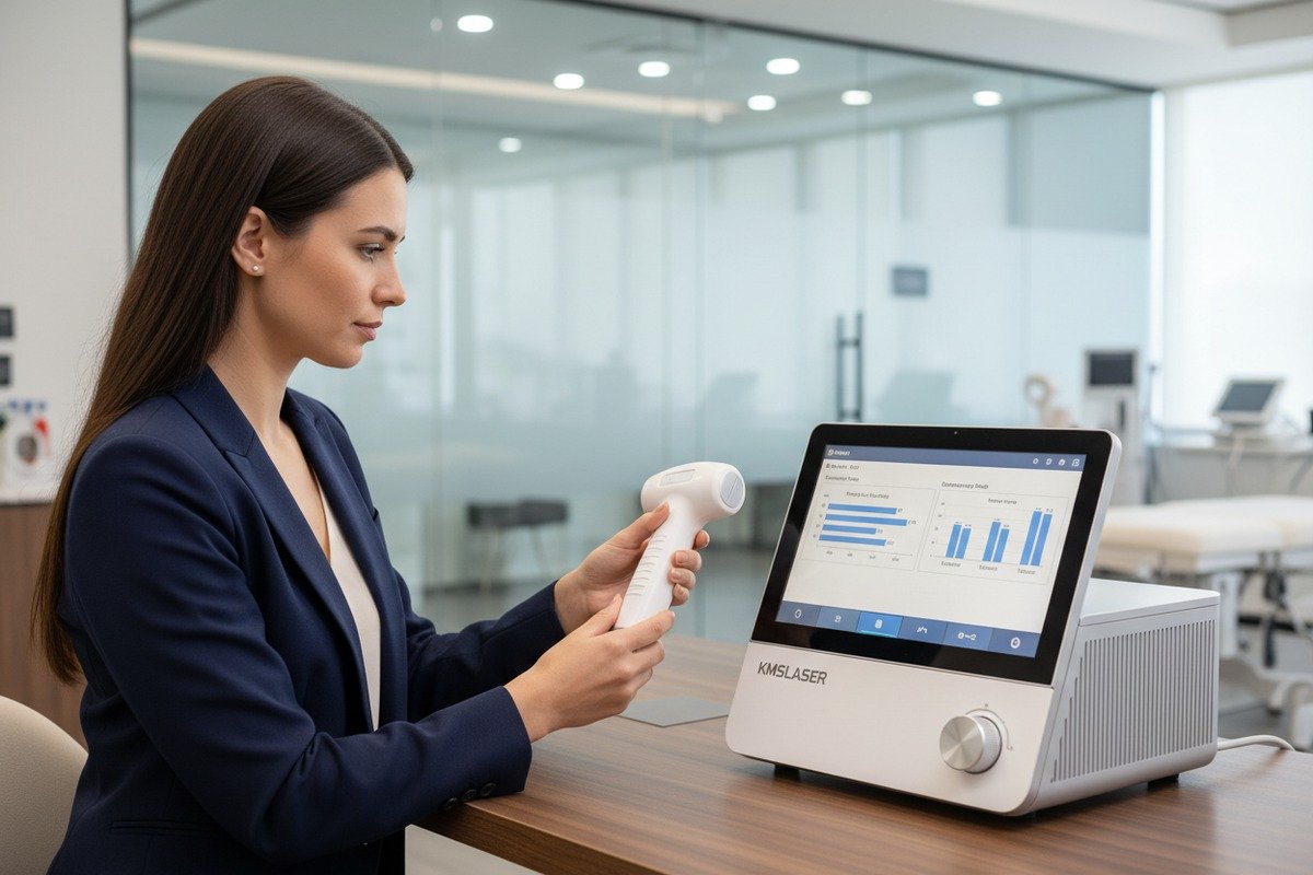 Choosing between electromagnetic and pneumatic shockwave technology based on clinic treatment protocols (ID#2)