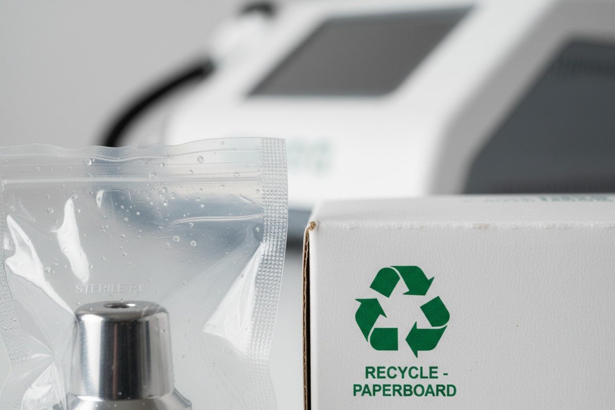 Managing Chinese suppliers for compliant recycling symbols and sustainable shockwave machine packaging (ID#4)