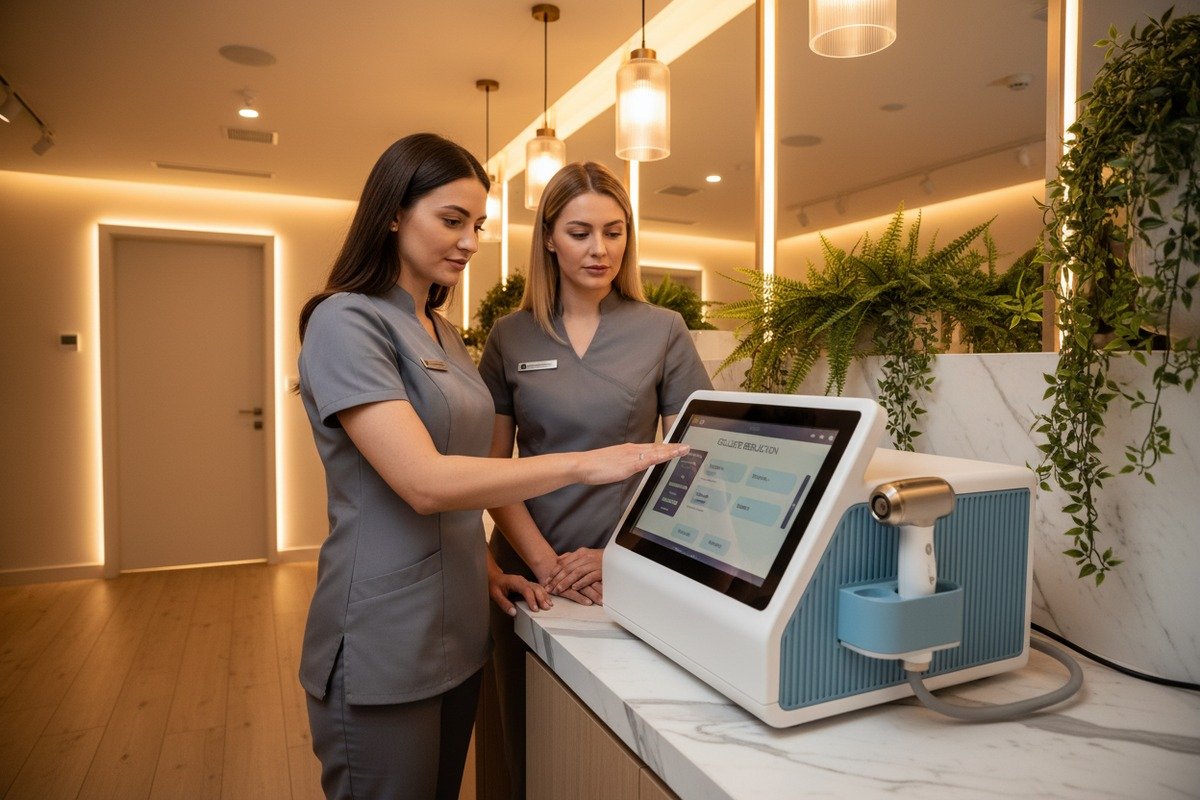 Medical clinic maintaining compliance with state board regulations for shockwave therapy device operation (ID#4)