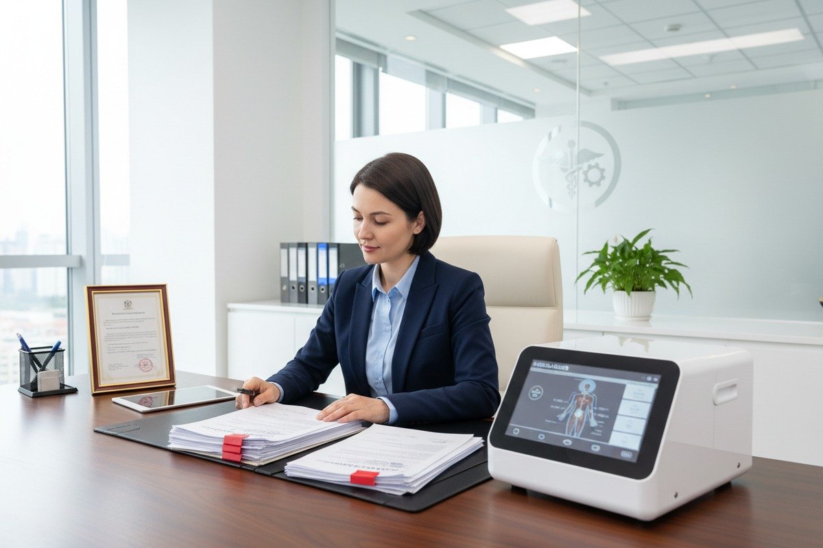 Legal requirements and medical licensure for operating shockwave therapy machines in professional clinics (ID#2)