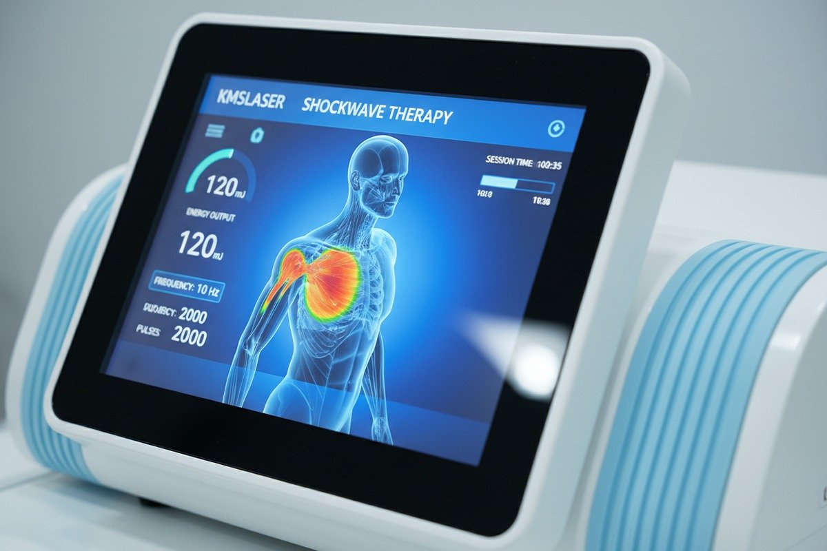 Healthcare credentials and staff certification for operating shockwave therapy devices under professional supervision (ID#3)