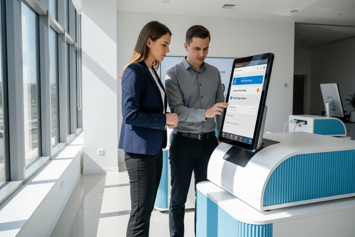 Customizing shockwave machine software with specific data fields and proprietary brand user profiles (ID#3)