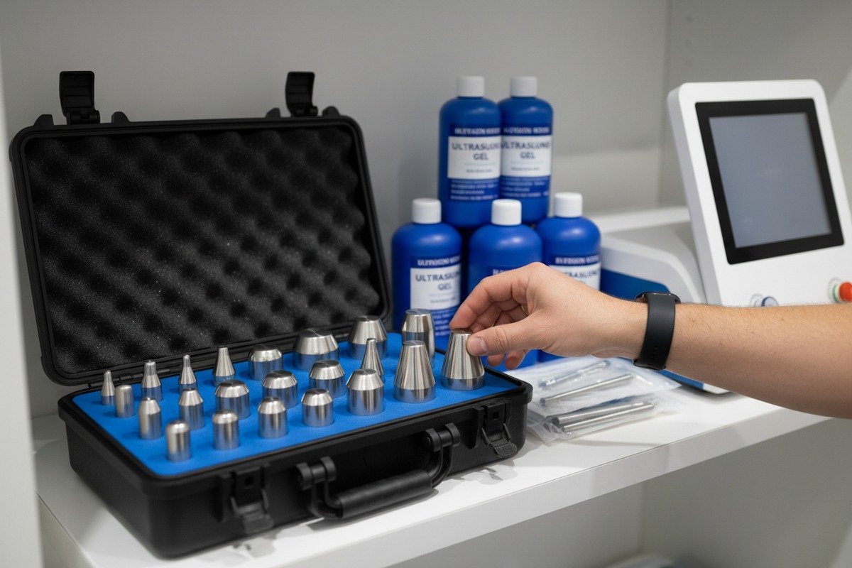 Essential shockwave replacement parts including transmitter tips and projectile kits for zero downtime (ID#2)