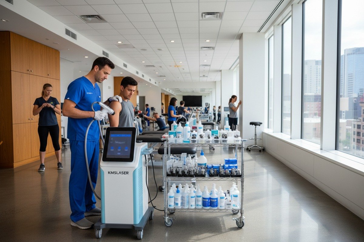 Custom branded shockwave transmitters and consumables for private label medical equipment lines (ID#4)