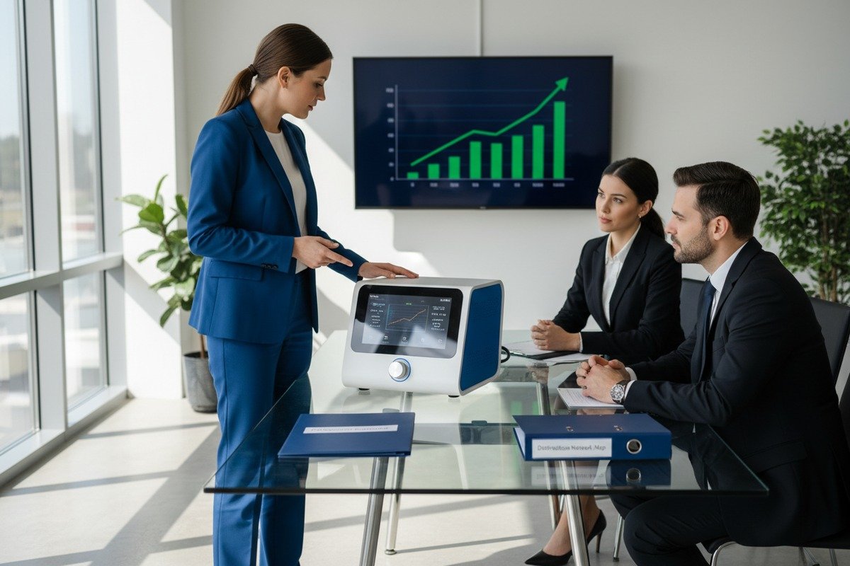 Requirements for qualifying as an exclusive agent for Chinese shockwave therapy machine manufacturers (ID#2)