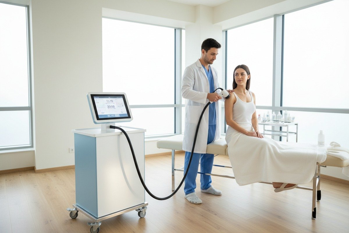 Improving clinic business efficiency and daily appointment capacity with optimized shockwave therapy protocols (ID#5)