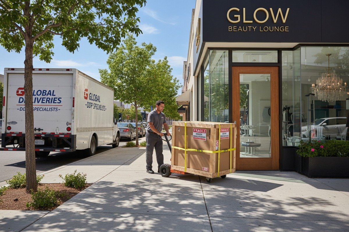 Calculating landed price including customs duties and local delivery for bulk orders (ID#4)