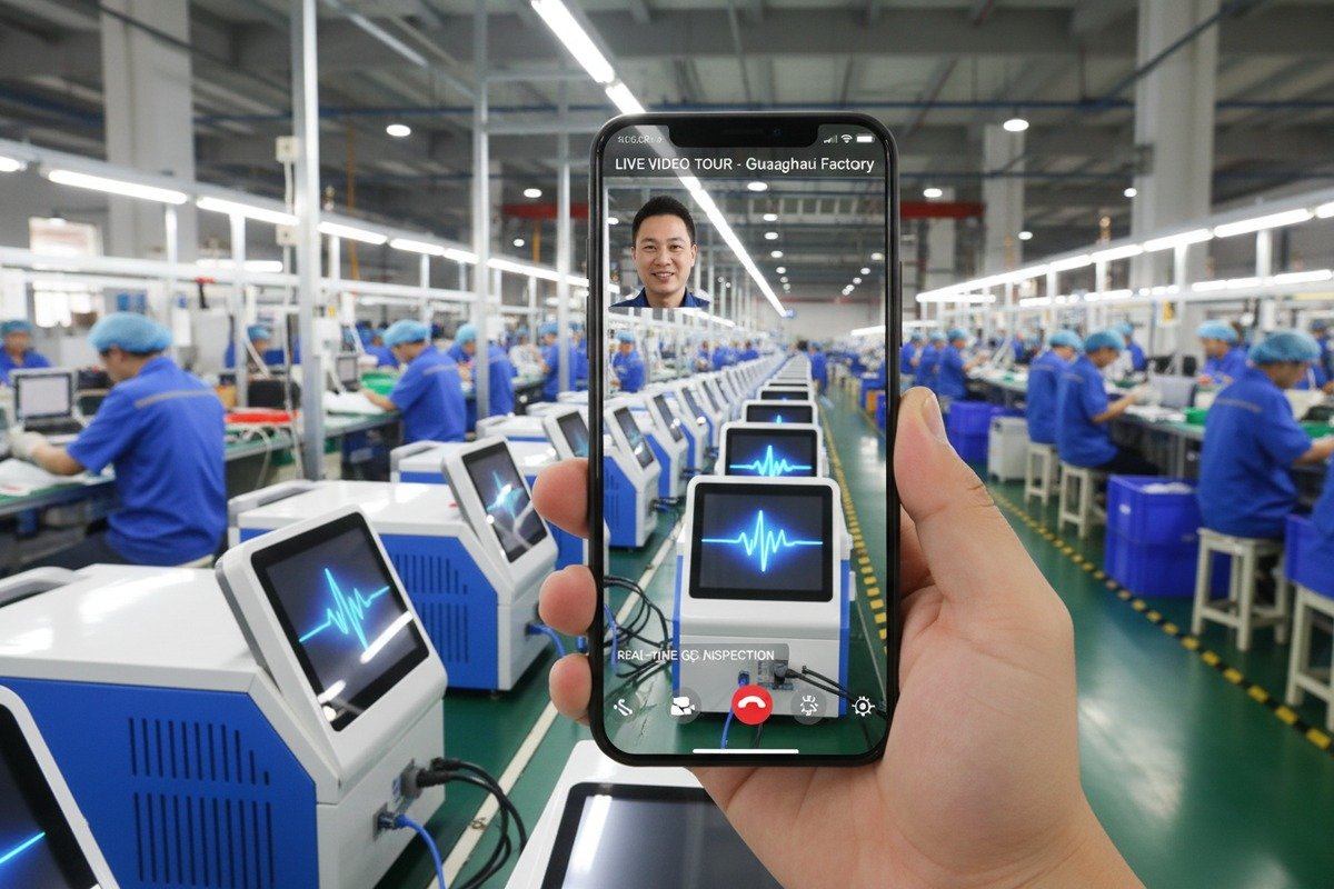 Coordinating production schedules and DDP logistics for shockwave therapy machine shipments (ID#4)