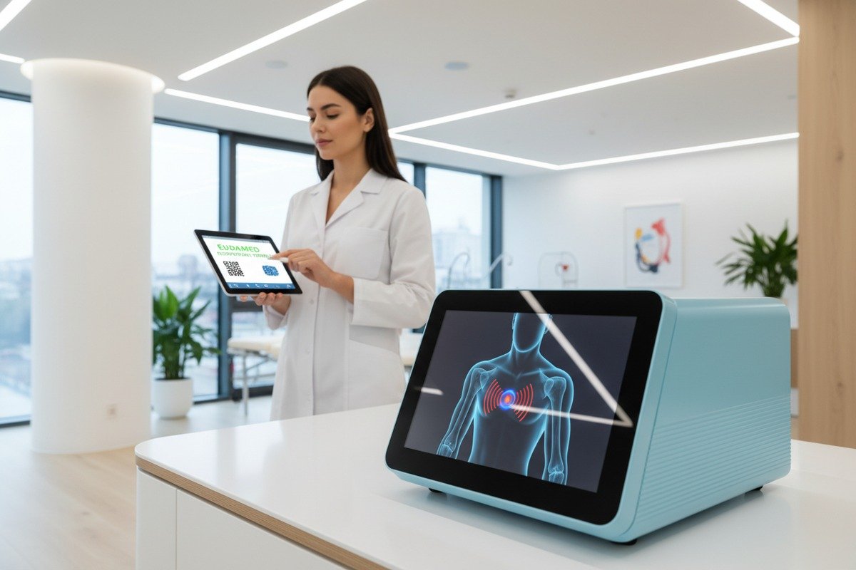 EU medical directives including MDR 2017/745 and RoHS for shockwave therapy equipment documentation (ID#3)