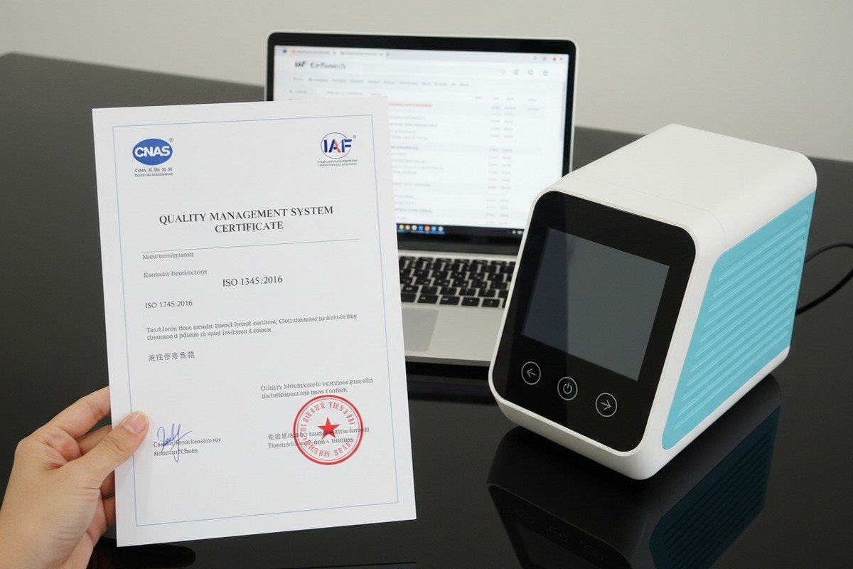 Checking Chinese supplier ISO 13485 certificates through IAF CertSearch and CNAS accreditation databases (ID#2)