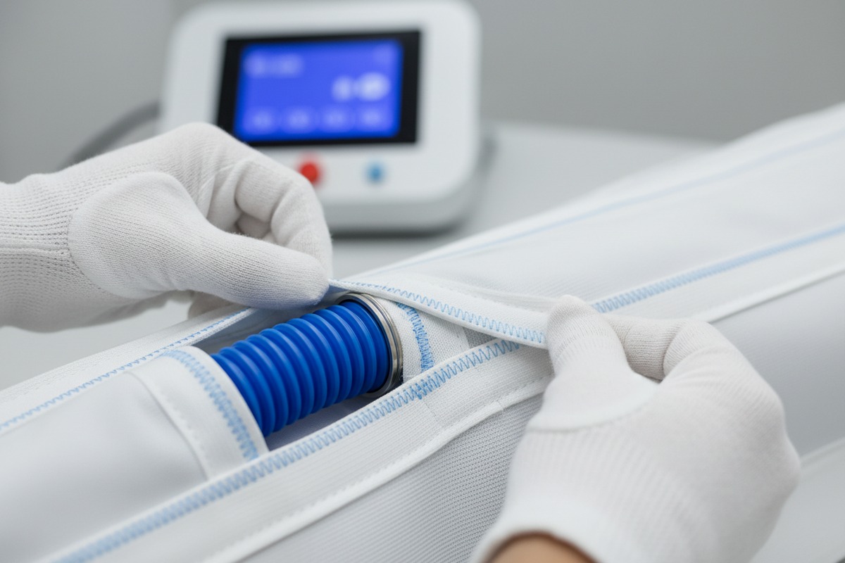 Suit Build Quality Evaluation Evaluating build quality and air chamber stability in different pressotherapy suit designs (ID#2)