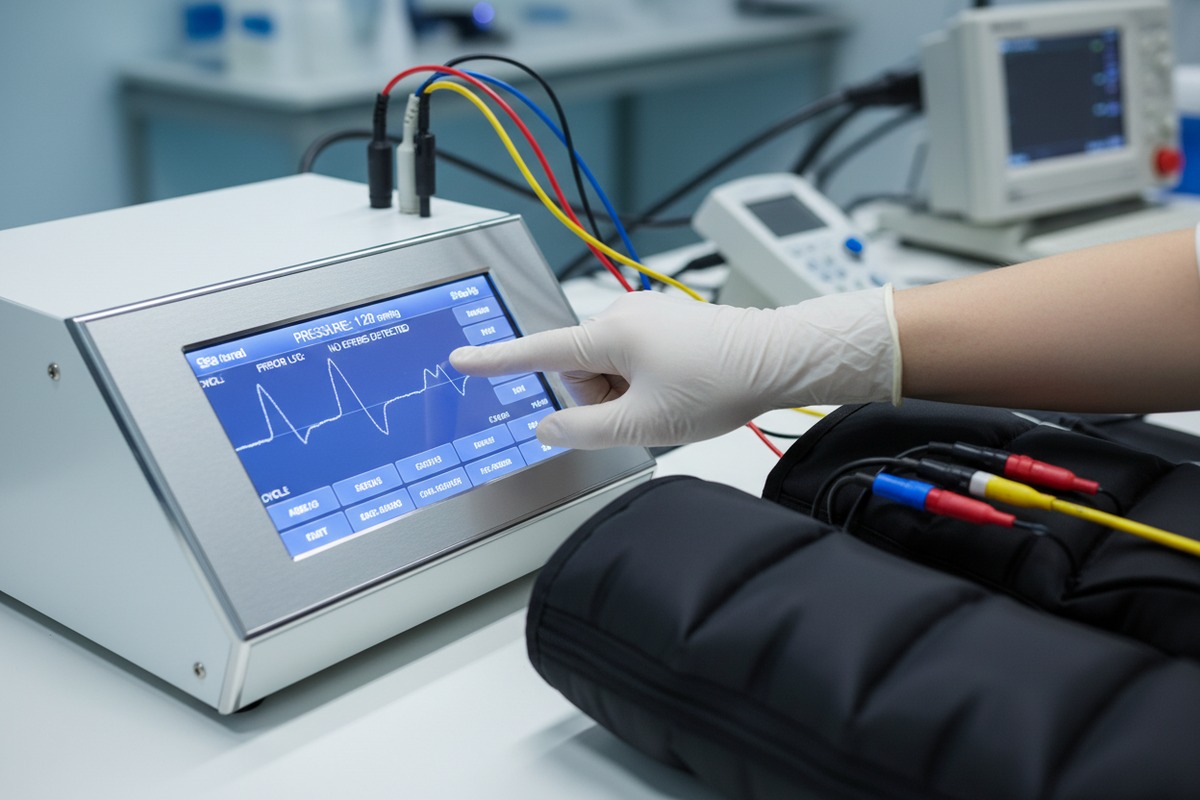 Evaluating Programming Logic Reliability Evaluating the reliability of pressotherapy machine programming logic through specific supplier questions (ID#3)
