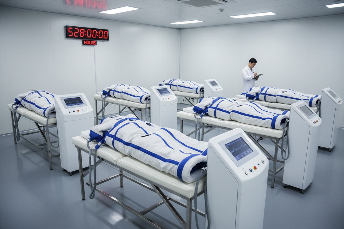 Custom Stress Test Logs Requesting custom stress test logs for private-labeled pressotherapy equipment to ensure long-term durability (ID#4)