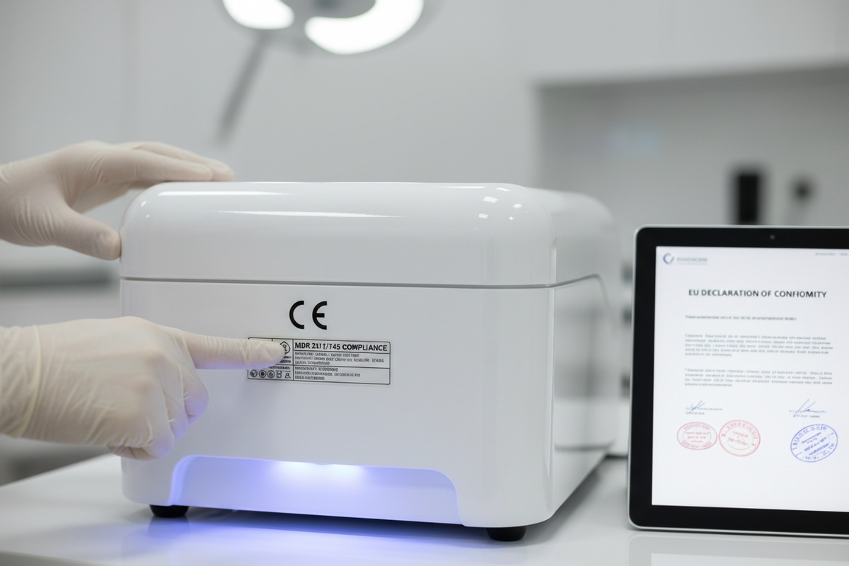Verifying European Supplier Compliance Verifying supplier compliance with CE marking and MDR standards for European distribution (ID#2)