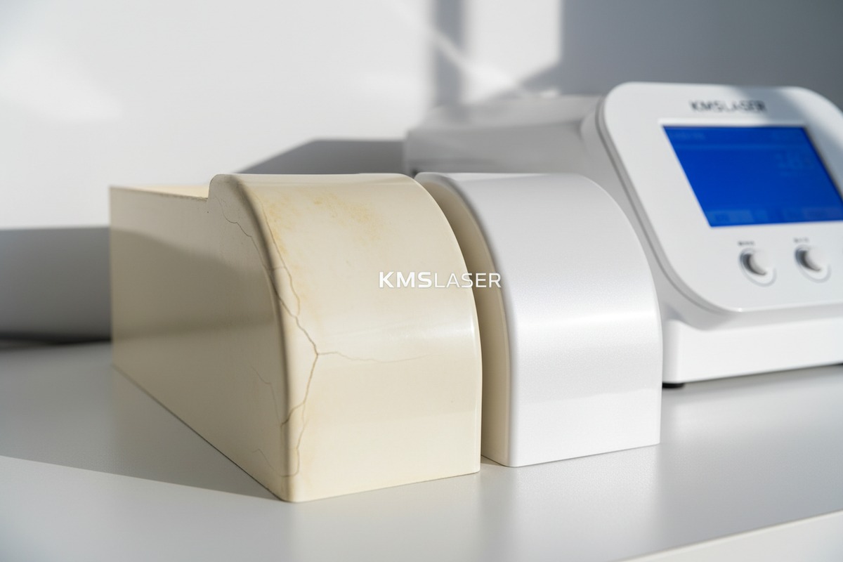 UV-Beständigkeitsprüfberichte nach ASTM G154 und ISO 4892-2 für Pressotherapie-Maschinenverkleidungen. (ID#3)