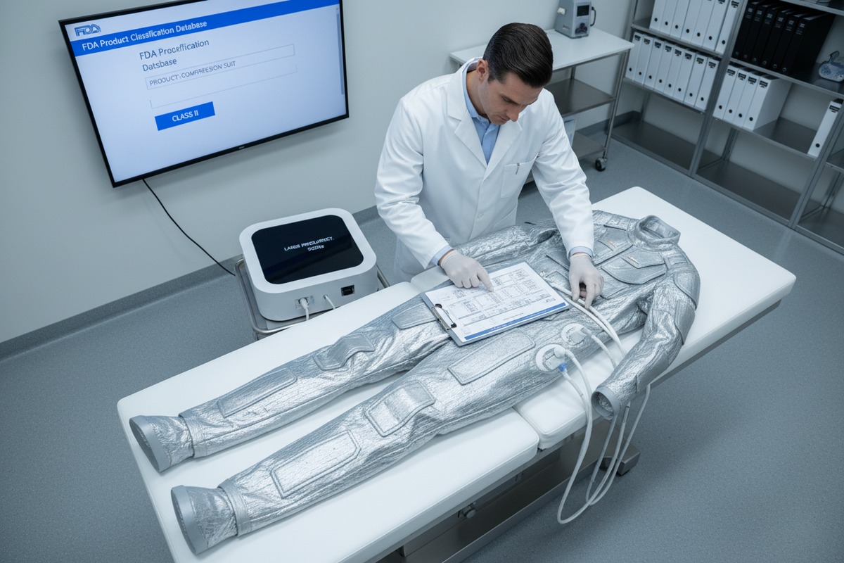 Требования к получению разрешения FDA 510(k) Определение требований к получению разрешения FDA 510(k) и регистрации предприятия для импортируемых аппаратов для прессотерапии класса II (ID#2)