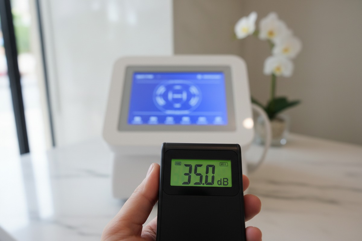 Machine de pressothérapie fonctionnant à de faibles niveaux de décibels pour les environnements de spas de luxe (ID#2)
