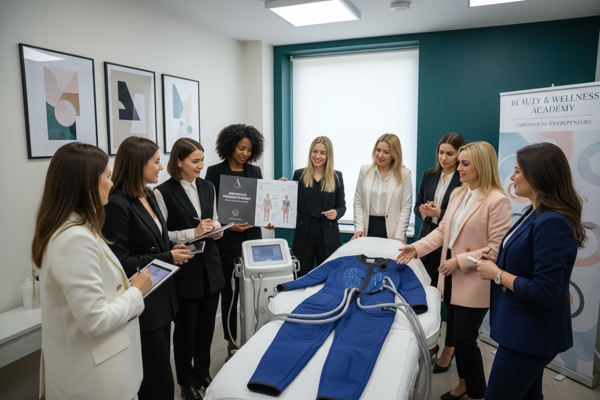 Technische Dokumentation und Schulungsunterstützung für den effektiven Betrieb professioneller Pressotherapie-Maschinen (ID#5)