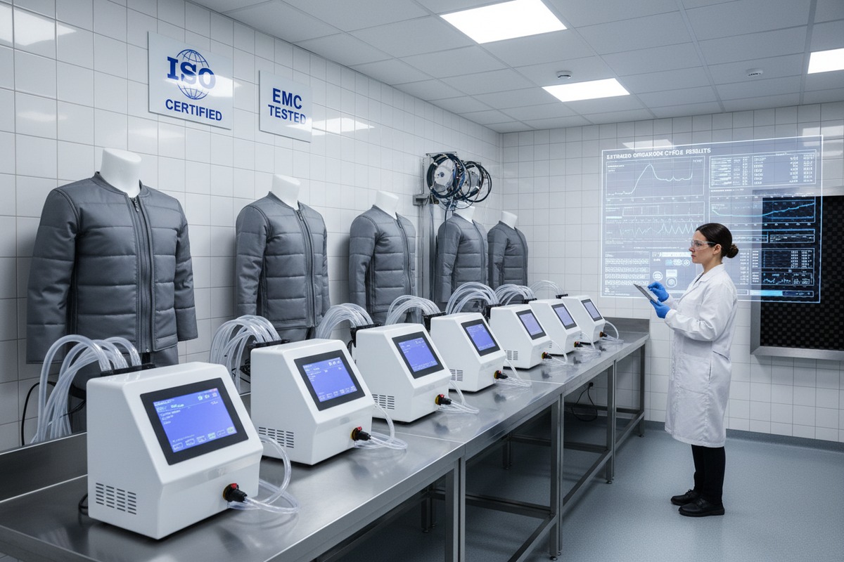 Überprüfung von Qualitätskontrollaufzeichnungen Überprüfung der internen Qualitätskontrolle und Alterungstestprotokolle des Werks vor dem Kauf von Geräten (ID#3)