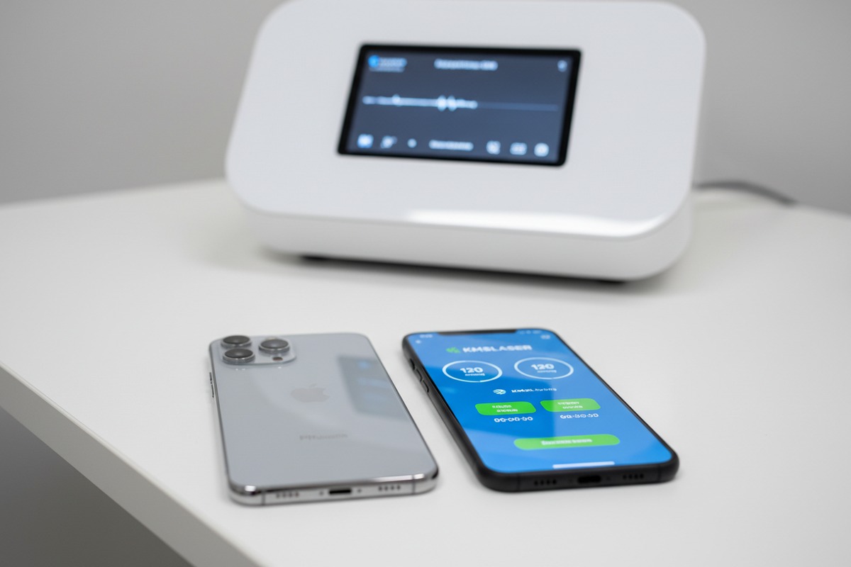 Sicherstellung einer konsistenten plattformübergreifenden Leistung für Marken-Pressotherapie-Apps auf iOS und Android (ID#3)