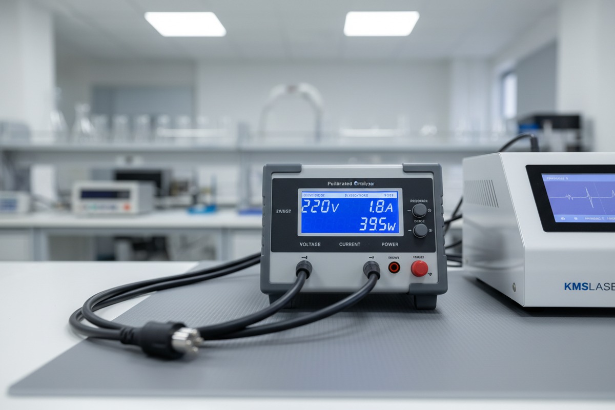 Verificación de la Inspección de Potencia de Salida Verificación de la potencia de salida de la presoterapia utilizando un analizador de potencia calibrado durante la inspección previa al envío (ID#2)