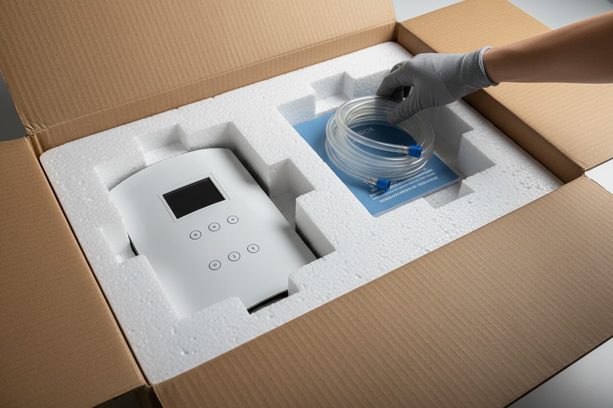 Protective packaging standards for high-end beauty equipment to prevent transit damage (ID#3)