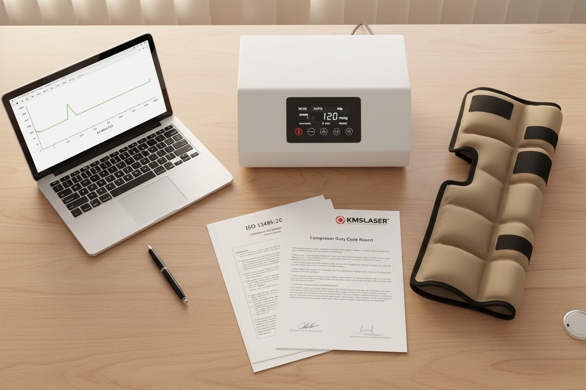 Verifying Clinical Pressure Standards Verifying manufacturer pressure profiles against clinical standards for lymphatic drainage and lymphedema treatments (ID#2)