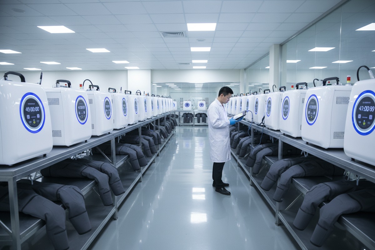Audit einer Produktionslinie eines chinesischen Herstellers auf rote Flaggen und Standards der Qualitätskontrolle (ID#3)