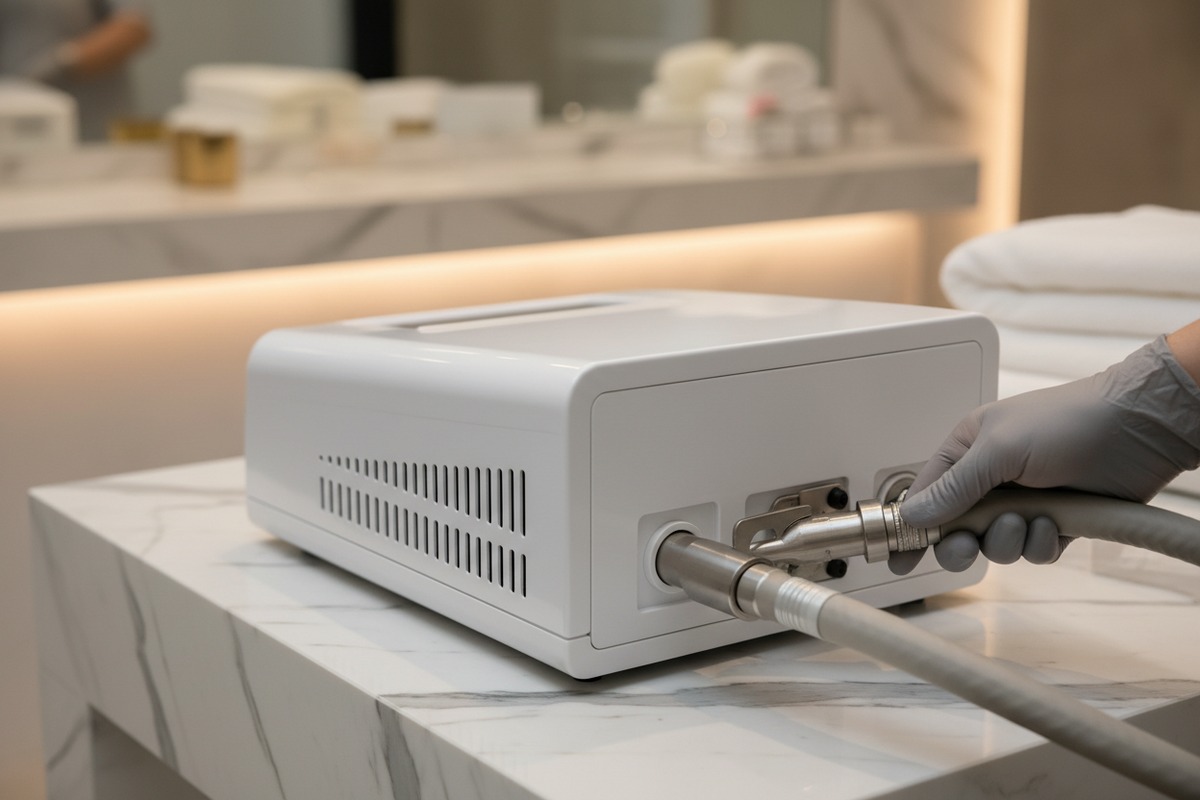 Durabilité à long terme de la pressothérapie Machine de pressothérapie séparée durable avec compresseur autonome pour une ventilation et une dissipation de la chaleur supérieures (ID#2)